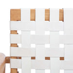 Safavieh Bellona Leather Woven Accent Chair , ACH1004 - White