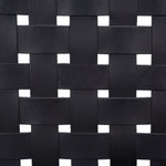 Safavieh Bellona Leather Woven Accent Chair , ACH1004 - Black