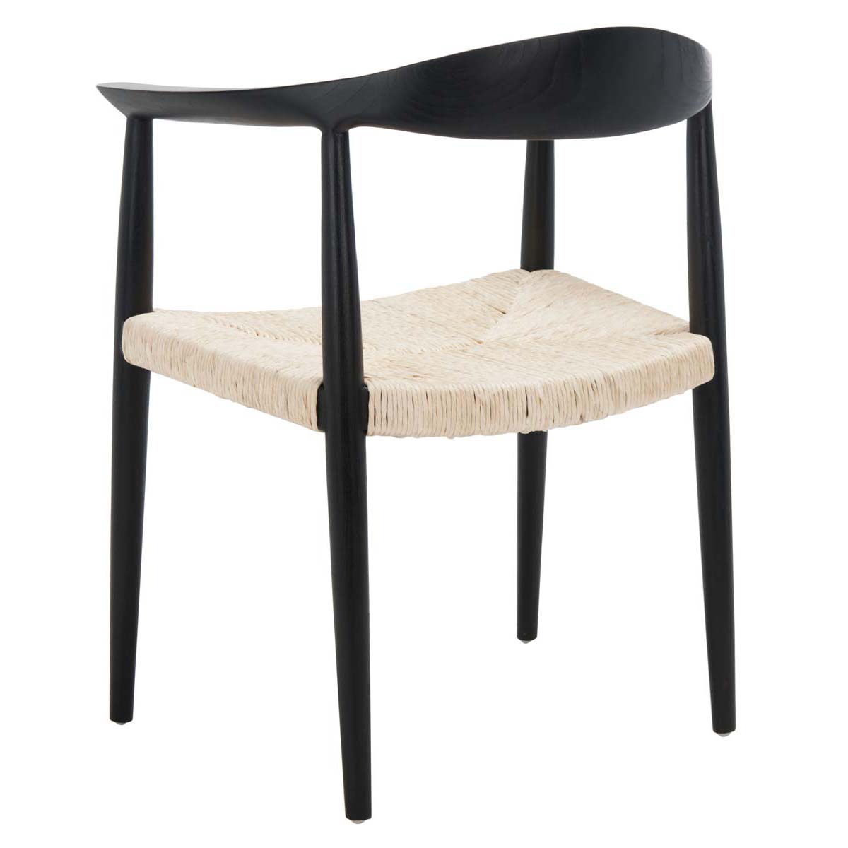 Safavieh Volta Foc Twist Accent Chair , ACH1009 - Black / Natural