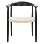 Safavieh Volta Foc Twist Accent Chair , ACH1009 - Black / Natural