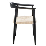 Safavieh Volta Foc Twist Accent Chair , ACH1009 - Black / Natural