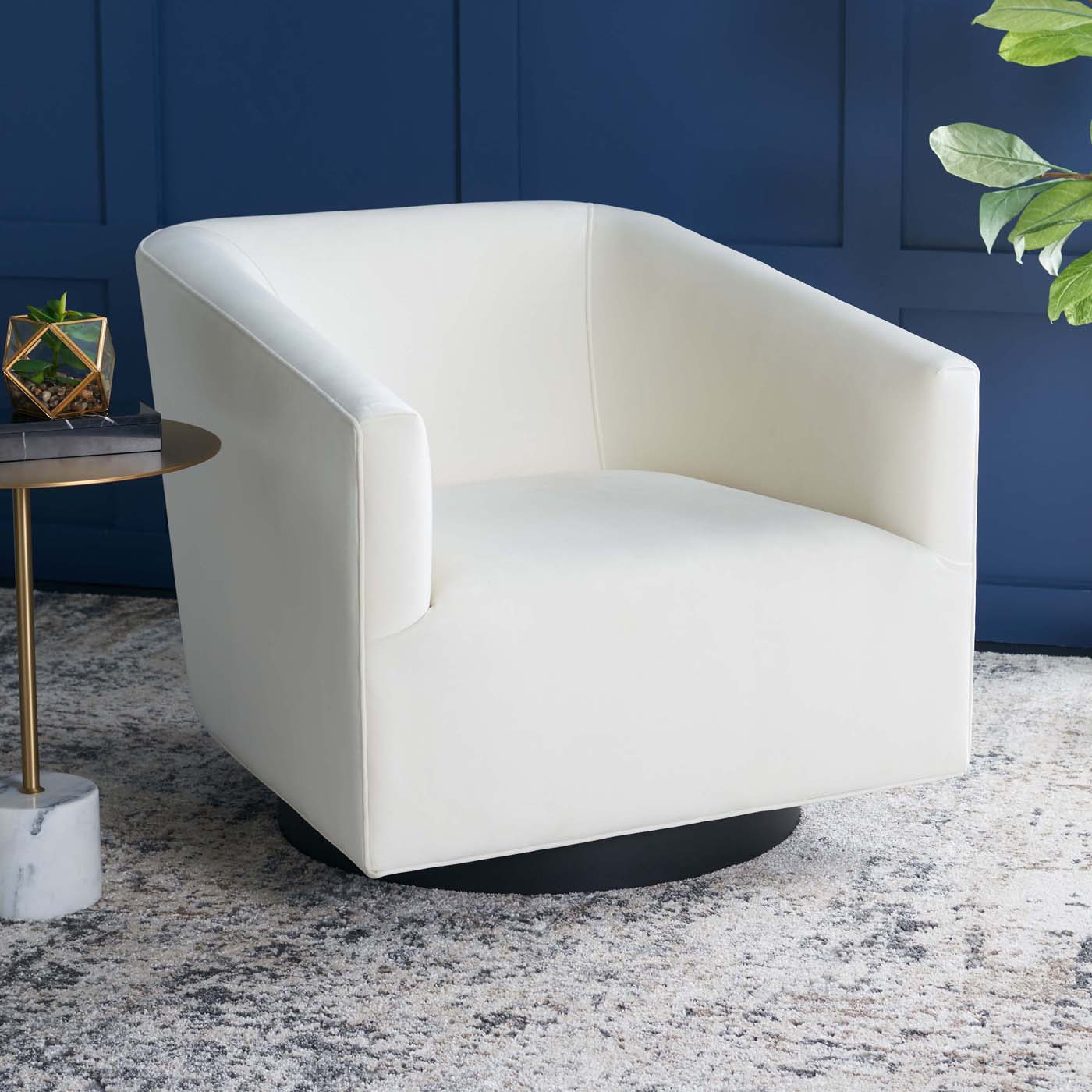 Safavieh Birdie Accent Chair , ACH1302 - Creme
