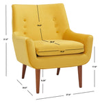 Safavieh Amina Accent Chair , ACH1303 - Gold