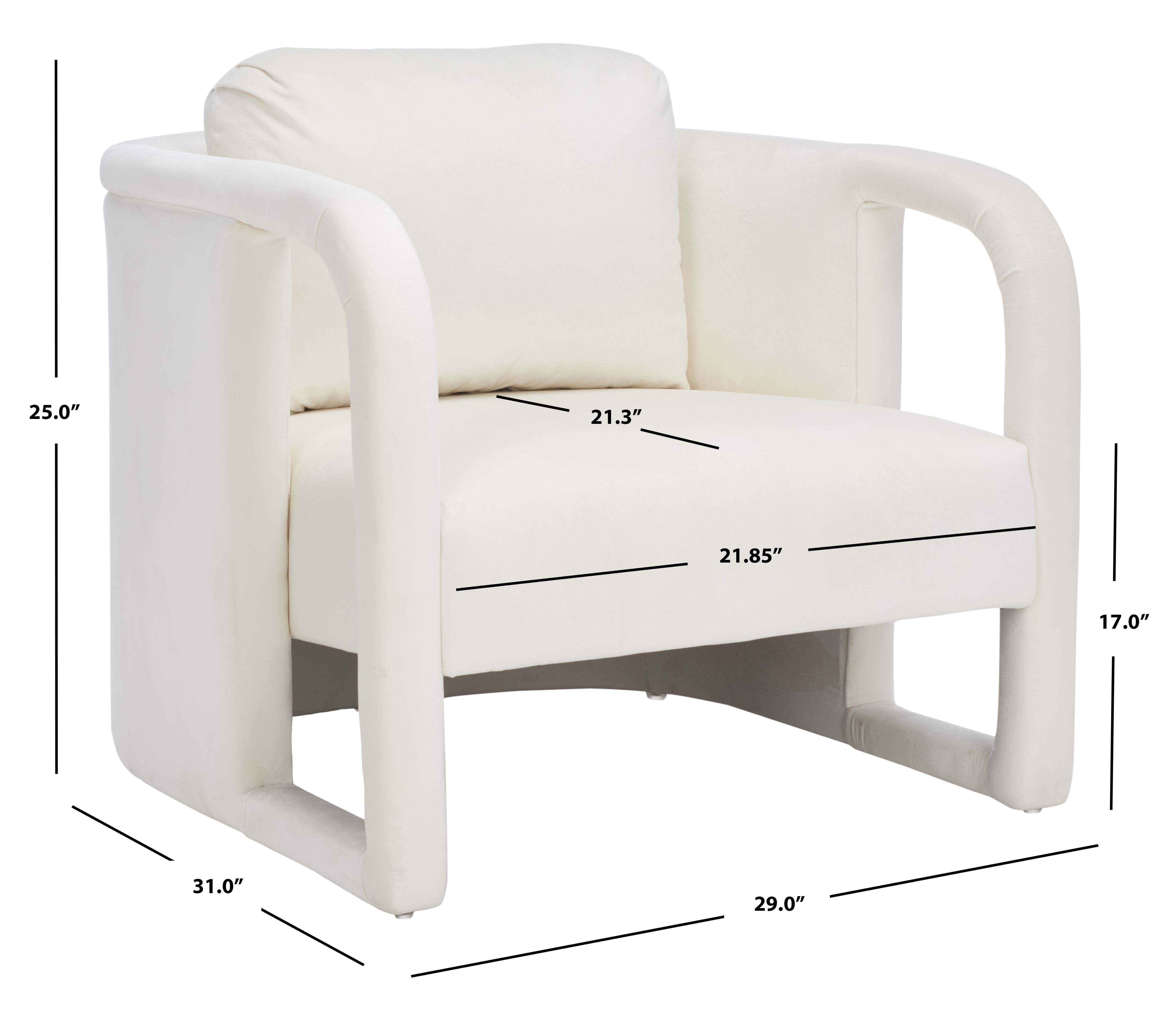 Safavieh Fifer Accent Chair , ACH1304 - Cream