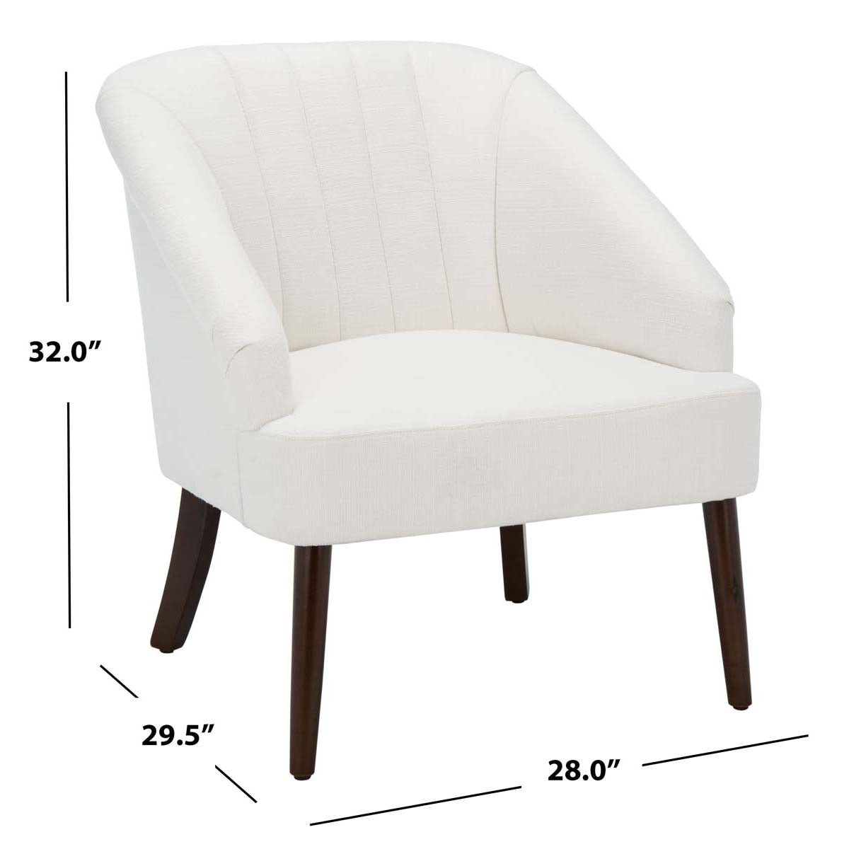Safavieh Quenton Accent Chair , ACH4002 - White