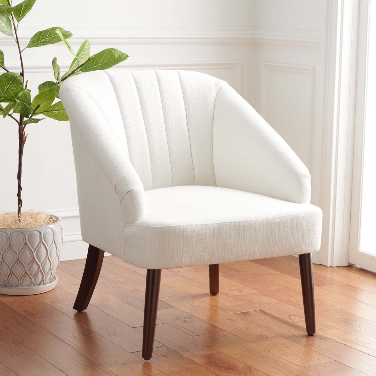 Safavieh Quenton Accent Chair , ACH4002 - White