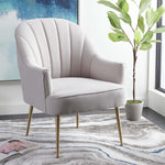 Safavieh Areli Accent Chair , ACH4004 - Light Grey