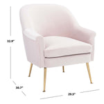 Safavieh Rodrik Accent Chair , ACH4005 - Light Pink