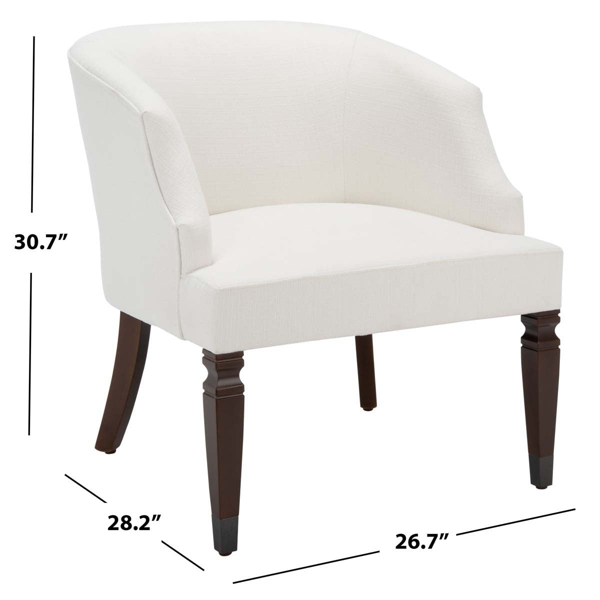 Safavieh Ibuki Accent Chair , ACH4006 - White
