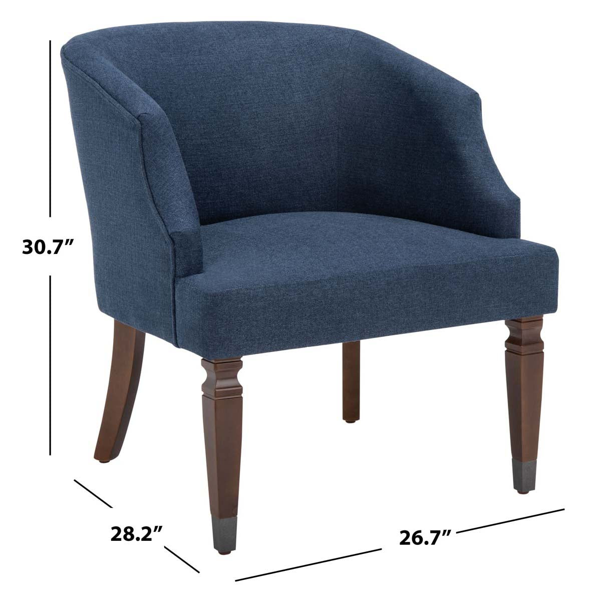 Safavieh Ibuki Accent Chair , ACH4006 - Navy