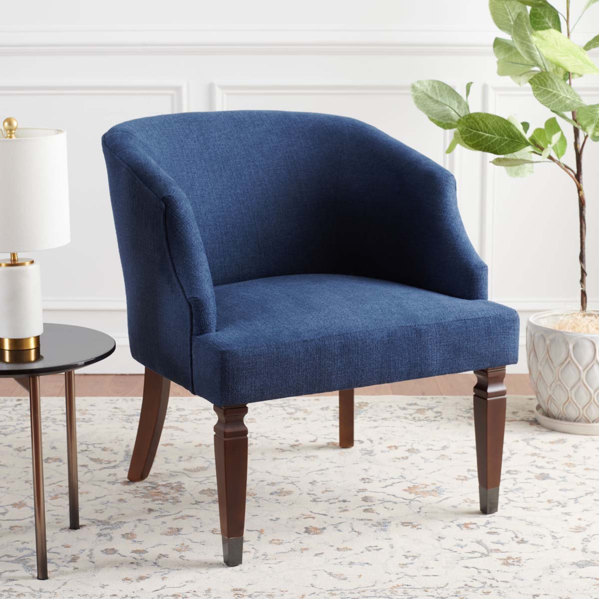 Safavieh Ibuki Accent Chair , ACH4006 - Navy