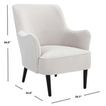 Safavieh Arlyss Accent Chair , ACH4010 - Light Grey