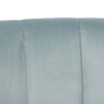 Safavieh June Mid Century Accent Chair , ACH4500 - Slate Blue/Natural