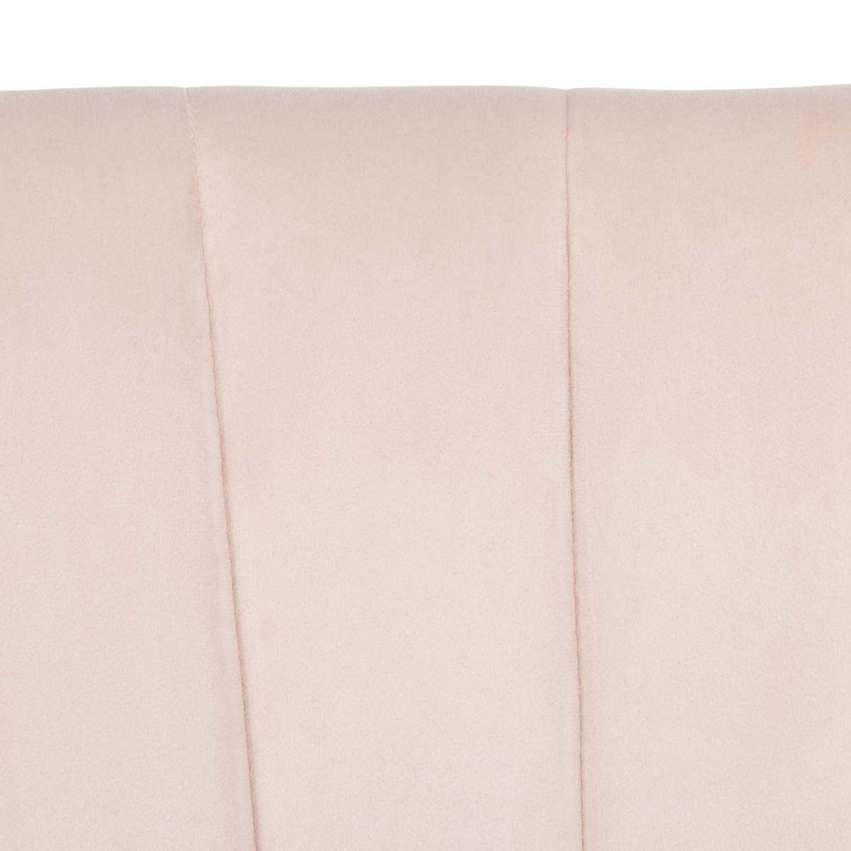 Safavieh June Mid Century Accent Chair , ACH4500 - Blush Pink/Natural