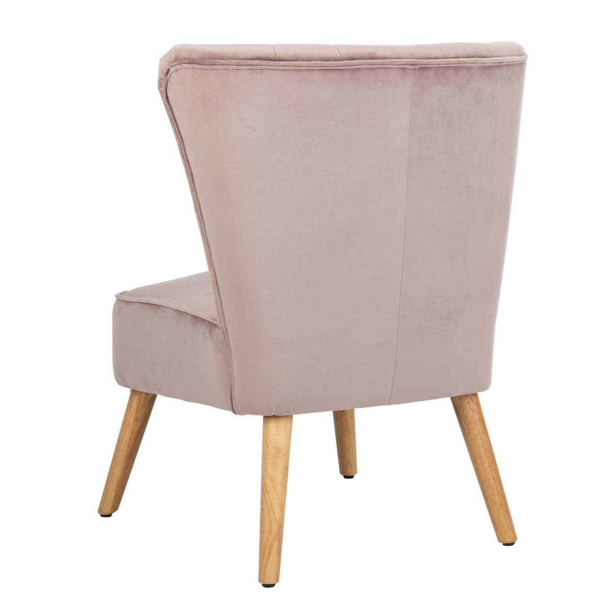 Safavieh June Mid Century Accent Chair , ACH4500 - Mauve/Natural