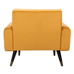 Safavieh Amaris Tufted Accent Chair , ACH4503 - Marigold/Black