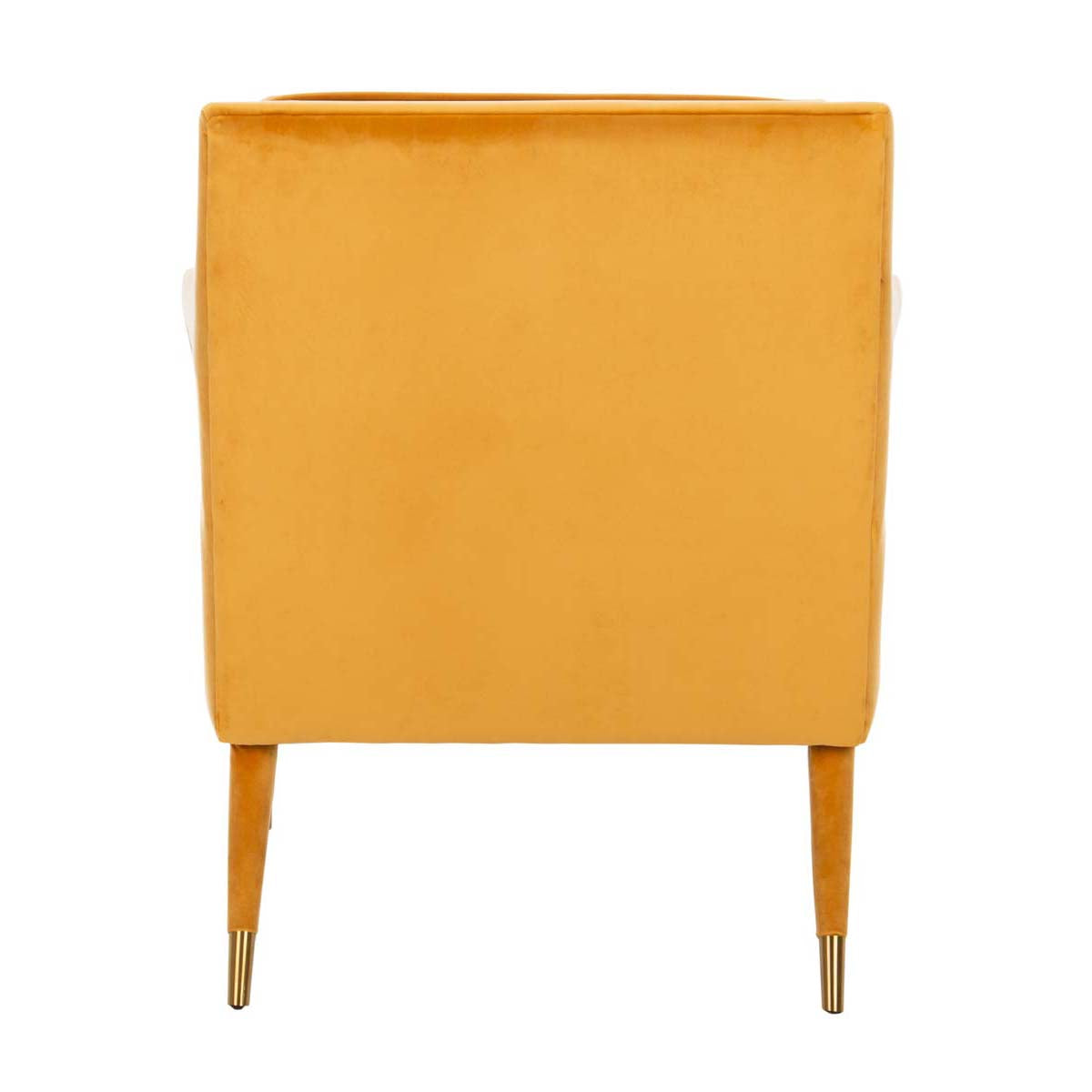 Safavieh Mara Tufted Accent Chair , ACH4505 - Marigold/Gold