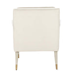 Safavieh Mara Tufted Accent Chair , ACH4505 - Silver/Gold