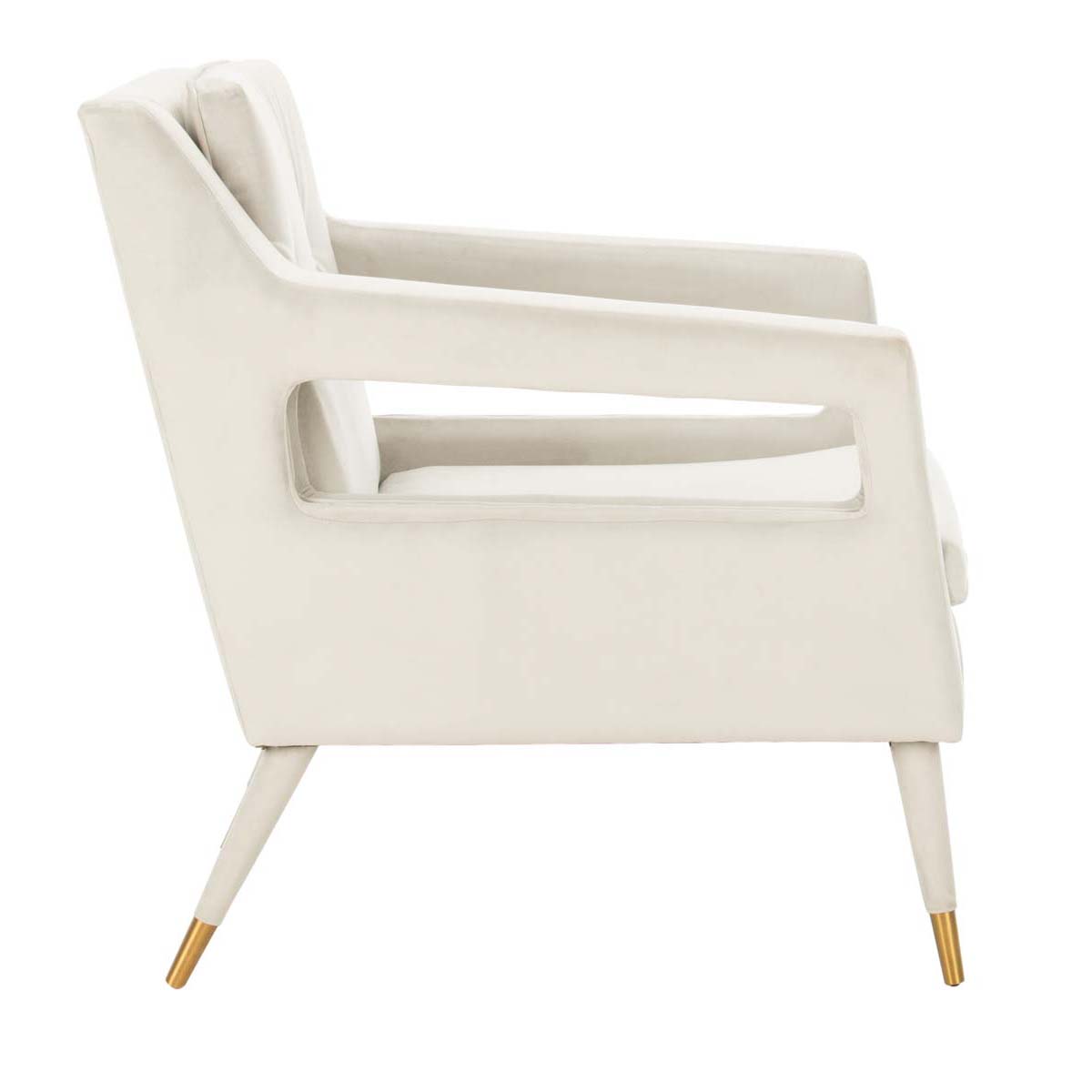 Safavieh Mara Tufted Accent Chair , ACH4505 - Silver/Gold