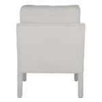 Safavieh Genoa Upholstered Arm Chair , ACH4510 - Light Grey Velvet