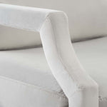 Safavieh Genoa Upholstered Arm Chair , ACH4510 - Light Grey Velvet