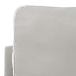 Safavieh Genoa Upholstered Arm Chair , ACH4510 - Light Grey Velvet