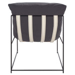 Safavieh Portland Pillow Top Accent Chair , ACH4511 - Grey / Black