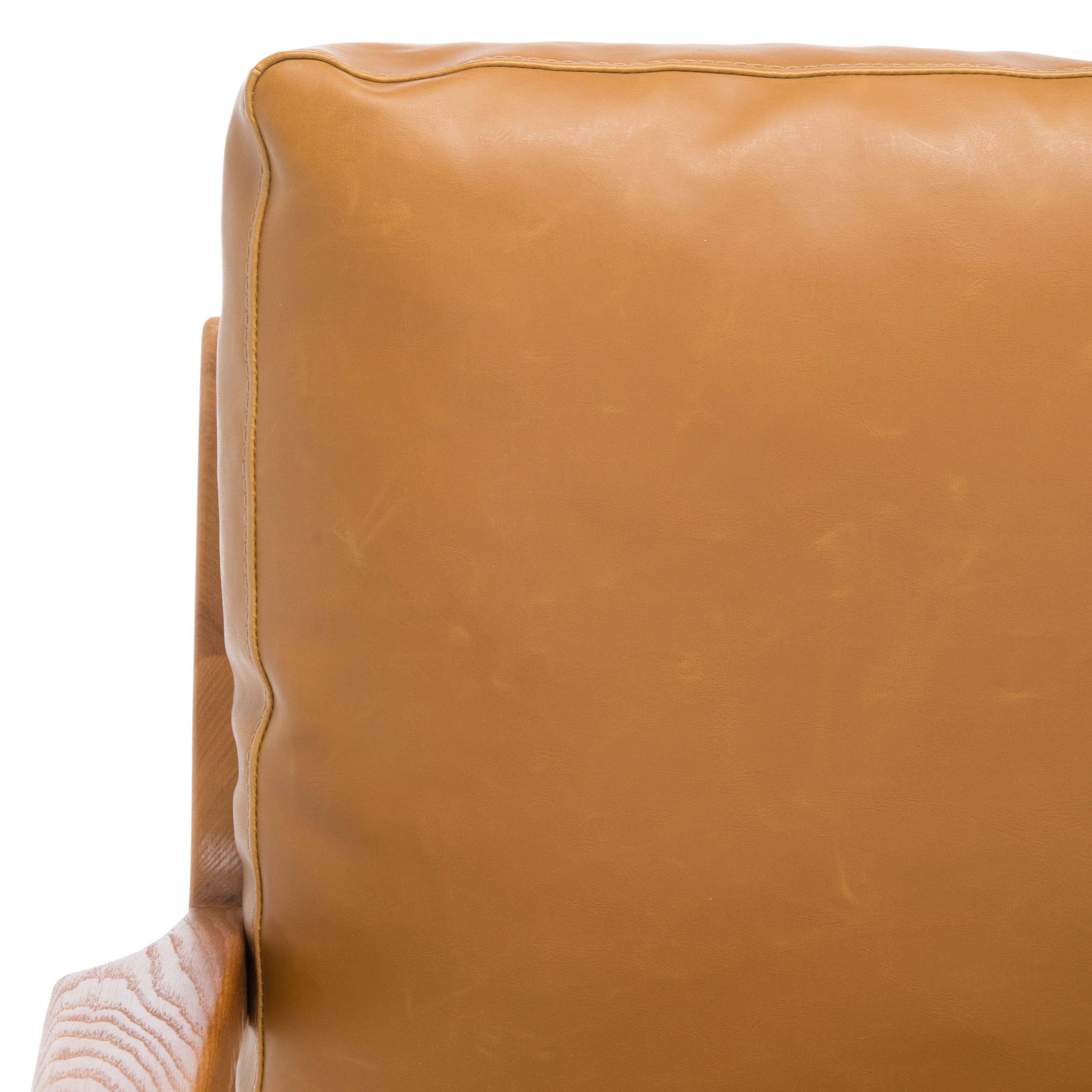 Safavieh Danisia Accent Chair , ACH4518 - Caramel / Natural