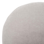 Safavieh Brax Petite Slipper Chair , ACH5101 - Light Grey / Black