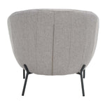 Safavieh Emmi Upholstered Accent Chair , ACH5102 - Grey / Black