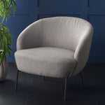 Safavieh Emmi Upholstered Accent Chair , ACH5102 - Grey / Black