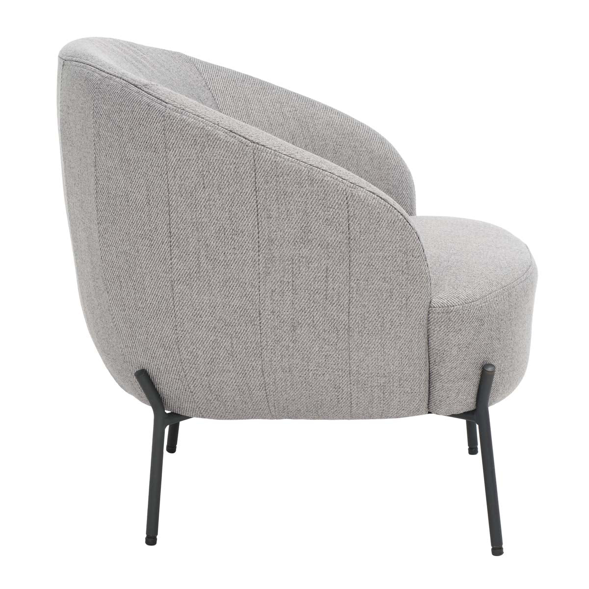 Safavieh Emmi Upholstered Accent Chair , ACH5102 - Grey / Black