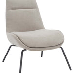 Safavieh Bridger Accent Chair , ACH5103 - Light Grey / Black