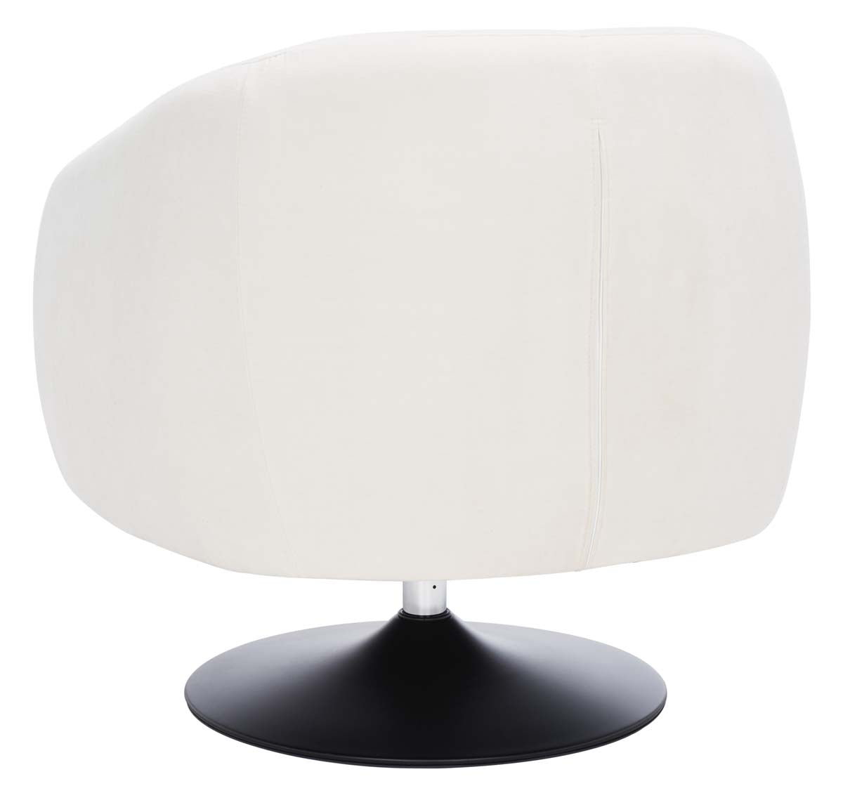 Safavieh Ezro Upholstered Accent Chair , ACH5105 - Cream / Black