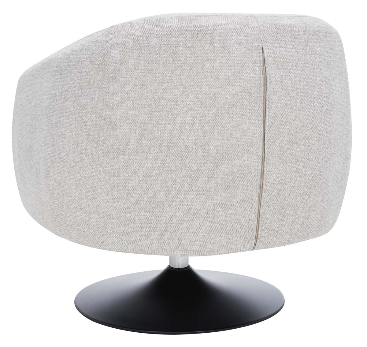 Safavieh Ezro Upholstered Accent Chair , ACH5105 - Light Grey / Black