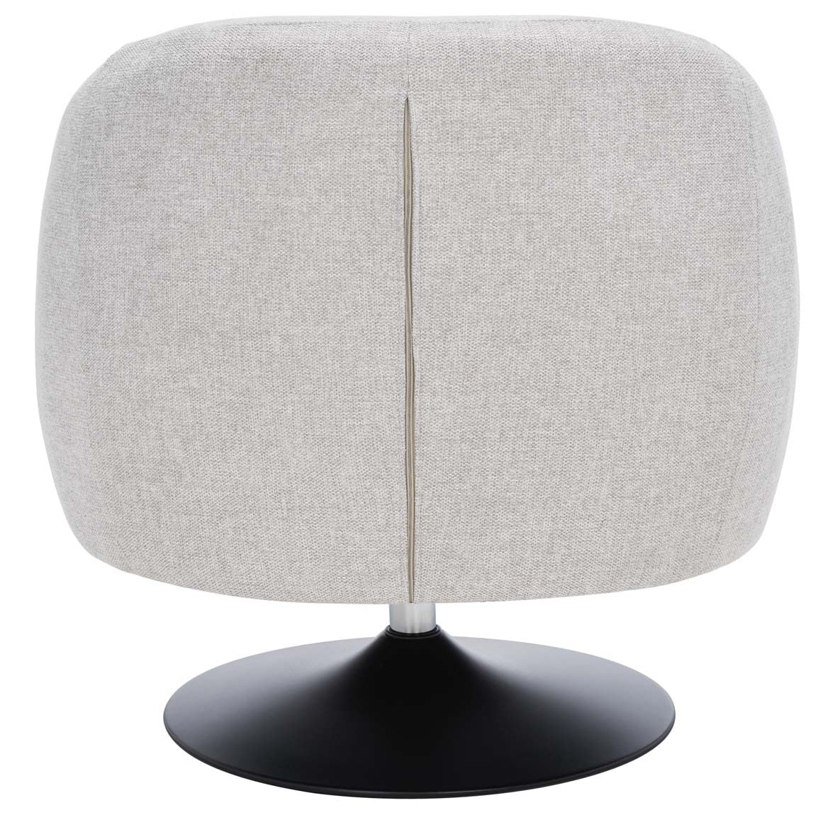 Safavieh Ezro Upholstered Accent Chair , ACH5105 - Light Grey / Black