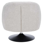 Safavieh Ezro Upholstered Accent Chair , ACH5105 - Light Grey / Black