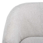 Safavieh Ezro Upholstered Accent Chair , ACH5105 - Light Grey / Black