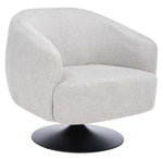 Safavieh Ezro Upholstered Accent Chair , ACH5105 - Light Grey / Black