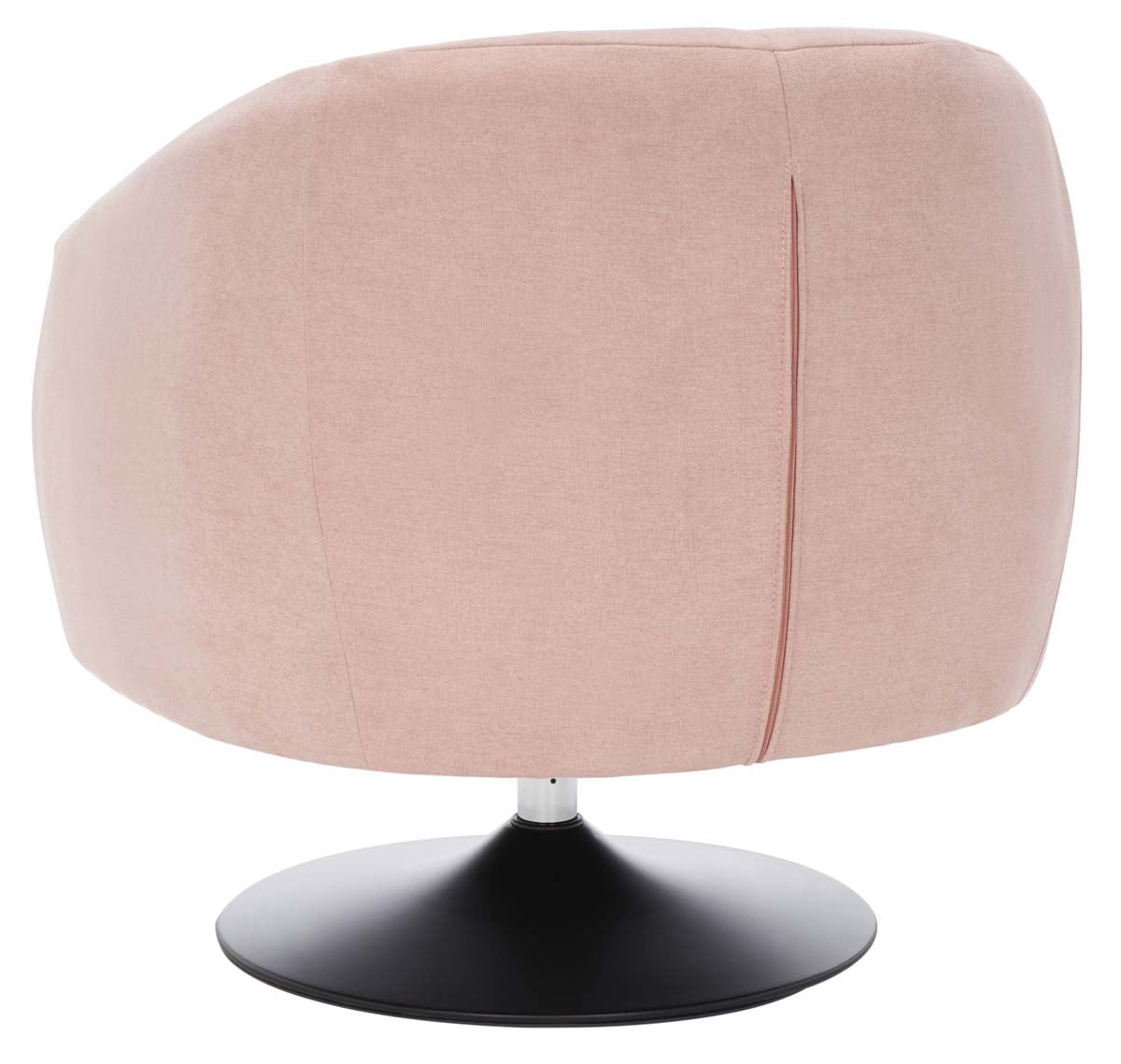 Safavieh Ezro Upholstered Accent Chair , ACH5105 - Blush / Black