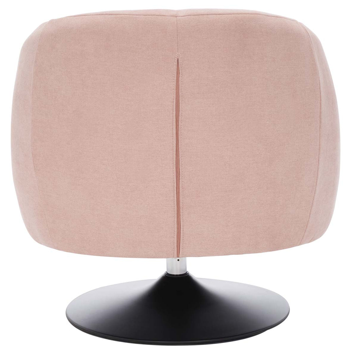 Safavieh Ezro Upholstered Accent Chair , ACH5105 - Blush / Black