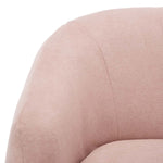 Safavieh Ezro Upholstered Accent Chair , ACH5105 - Blush / Black
