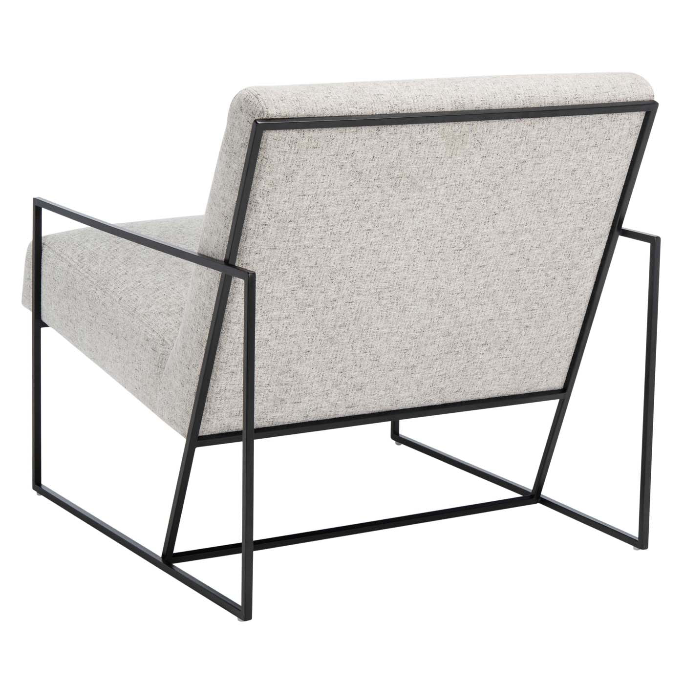 Safavieh Atheris Arm Chair , ACH5200 - Light Grey / Black