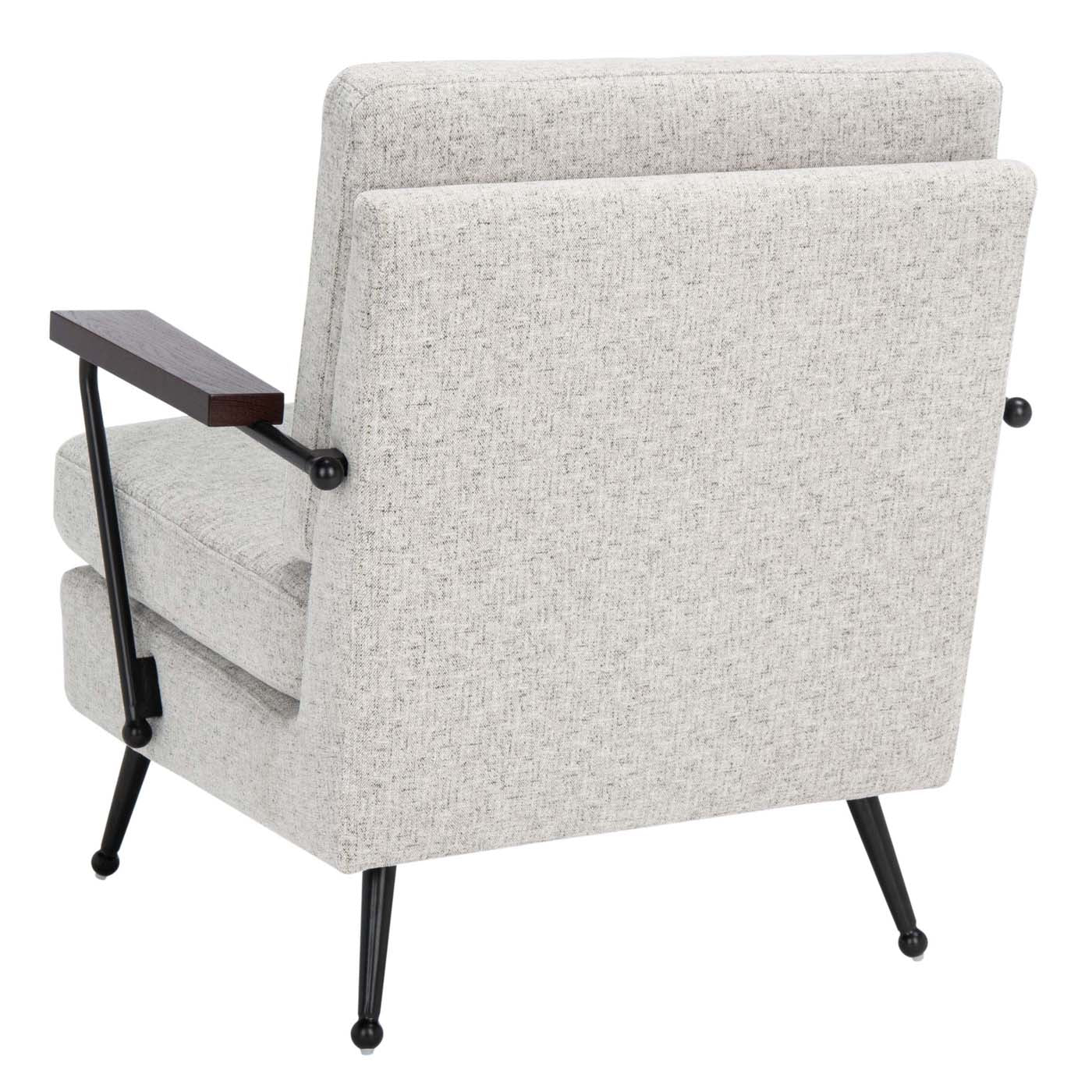 Safavieh Lohan Arm Chair , ACH5201 - Light Grey / Gold