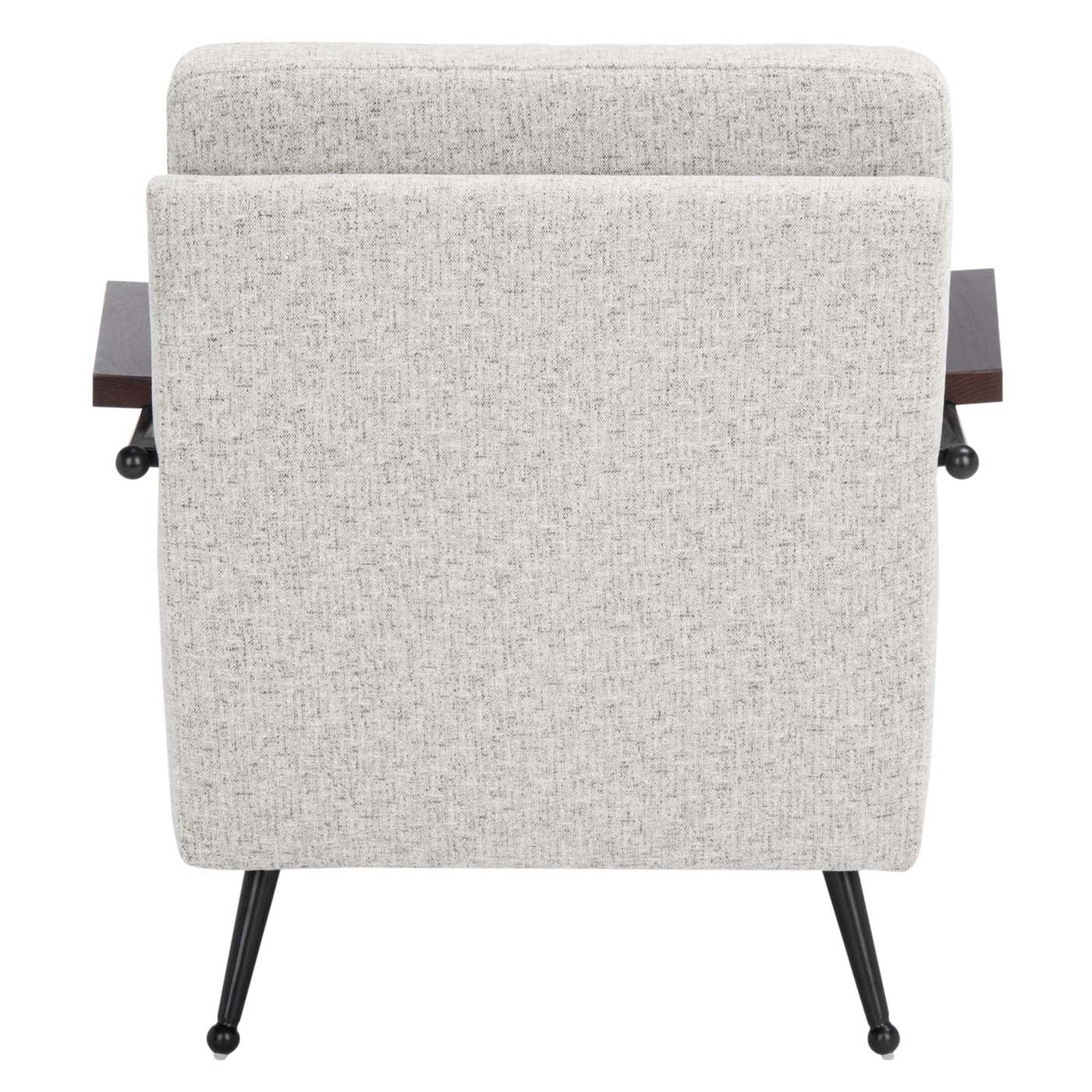 Safavieh Lohan Arm Chair , ACH5201 - Light Grey / Gold