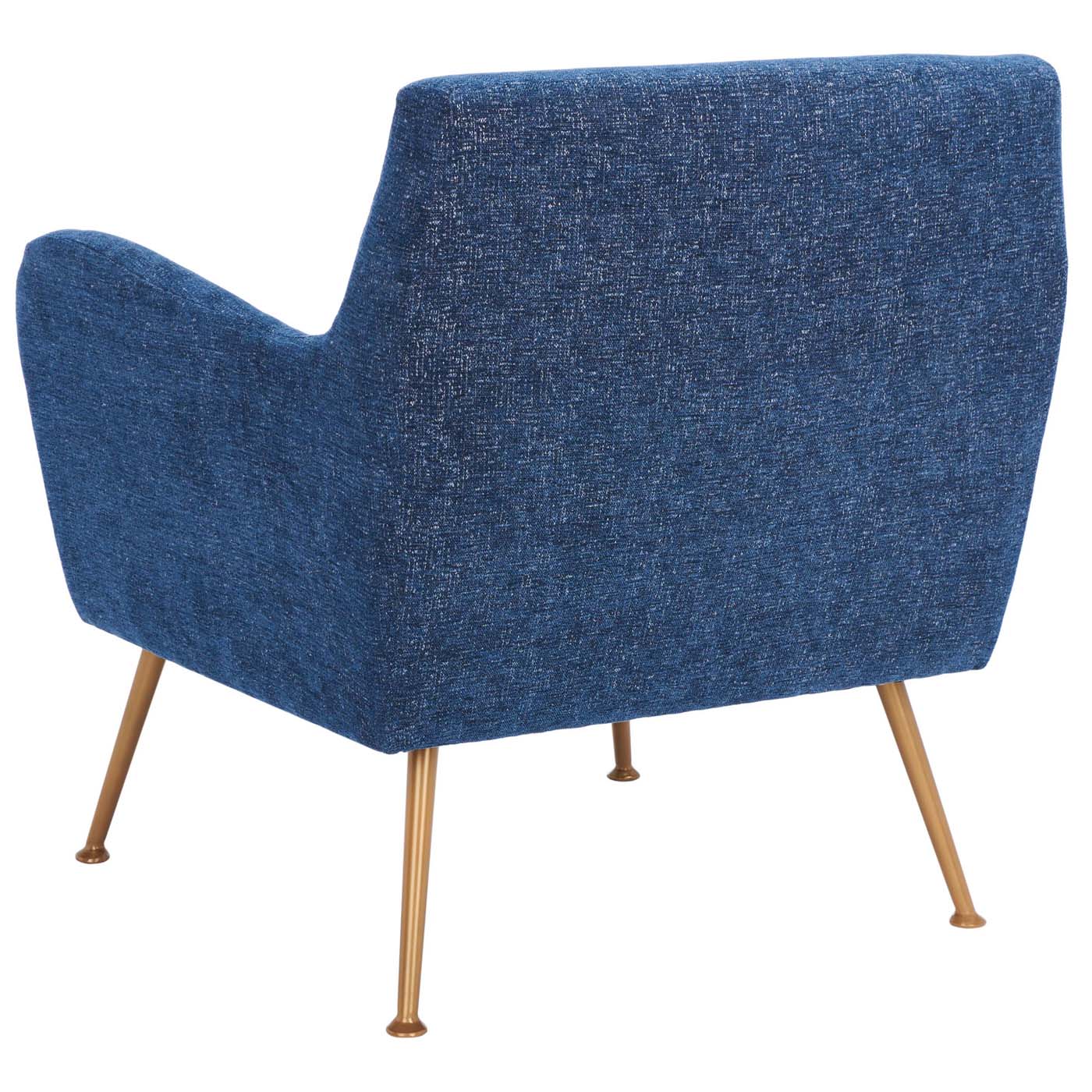 Safavieh Tilbrook Arm Chair , ACH5203 - Navy / Gold