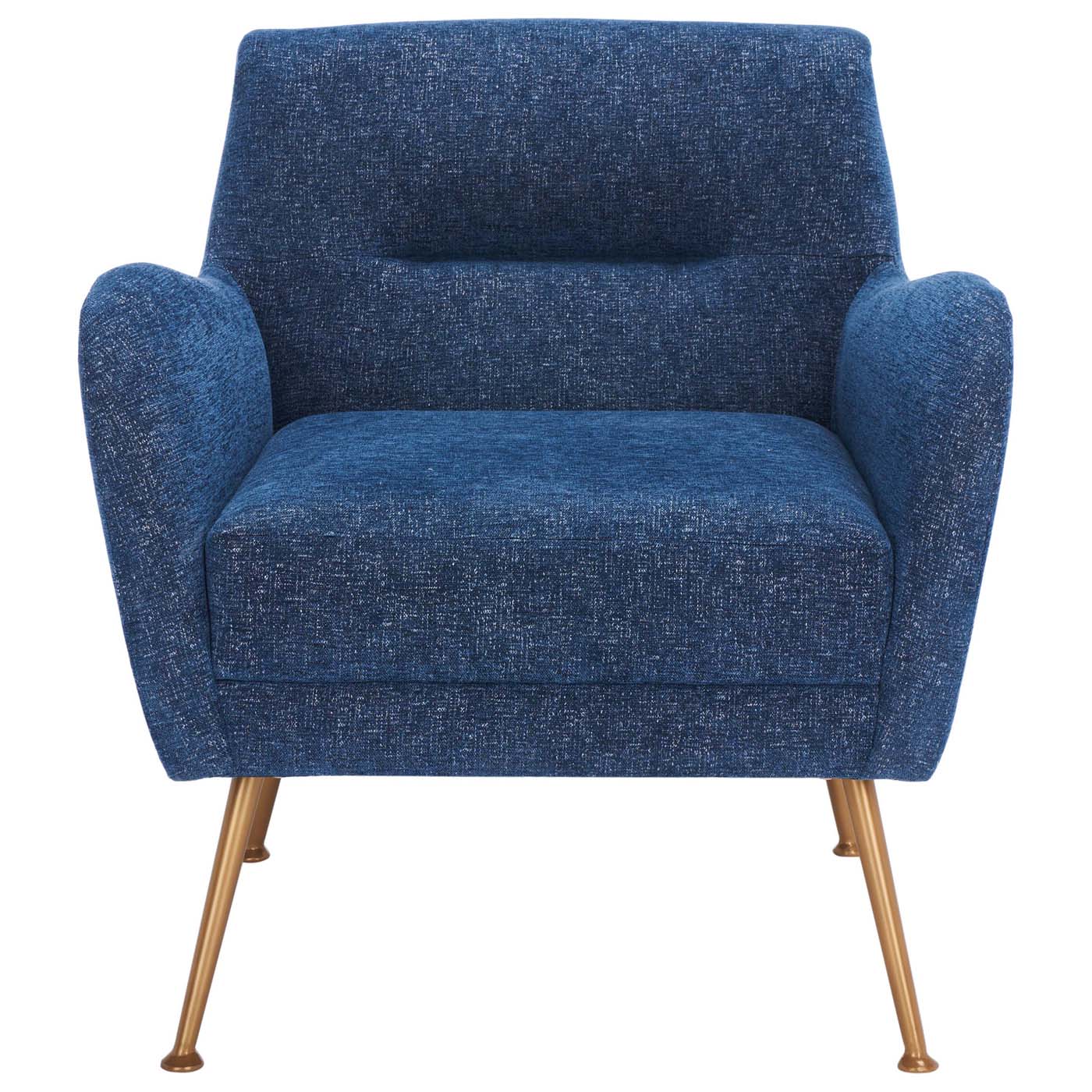 Safavieh Tilbrook Arm Chair , ACH5203 - Navy / Gold