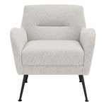 Safavieh Tilbrook Arm Chair , ACH5203 - Light Grey / Black
