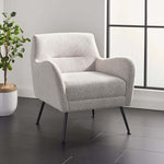 Safavieh Tilbrook Arm Chair , ACH5203 - Light Grey / Black