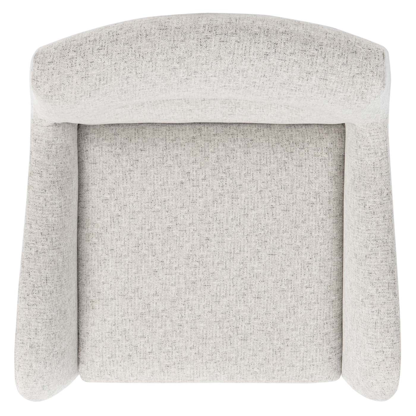 Safavieh Tilbrook Arm Chair , ACH5203 - Light Grey / Black